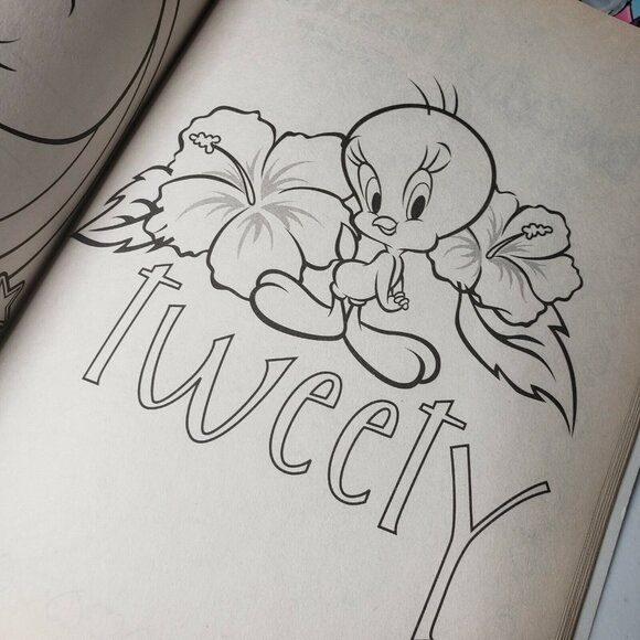 VTG 90s - 2000s Sesame Street Looney Tunes The Flintstones Bible Stories Colorin - Picture 4 of 12